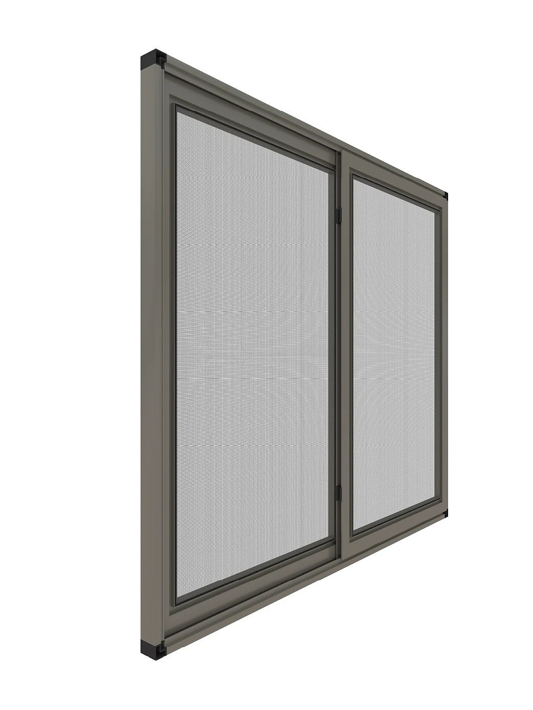 Double-Rail Sliding Insect Screen